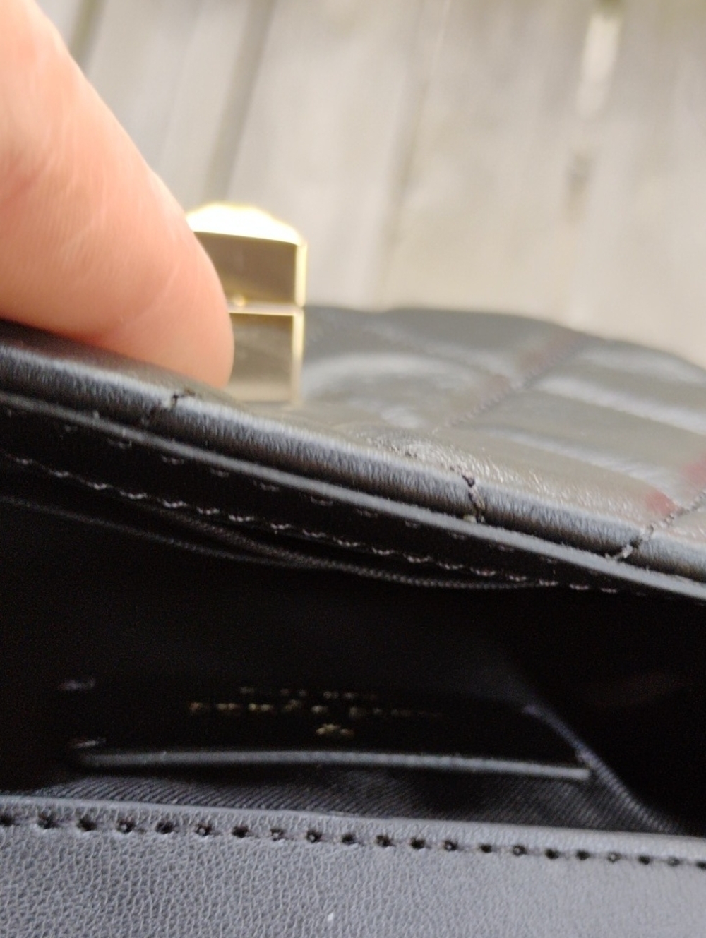Kate Spade NEW $259 Mini Quilted Black Carey Combo Strap Crossbody Bag - Picture 5 of 5